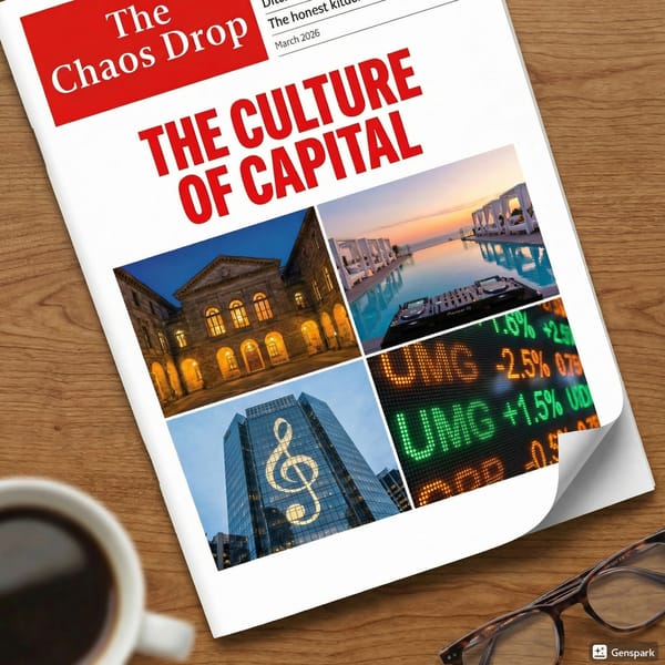 While You Were Watching Spotify, the World's Biggest Music Label Was Buying the Room. UMG is our next watch.